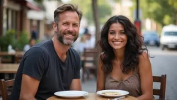 Zwei Singles aus verschiedenen Ländern genießen einen Kaffee in Äthiopien