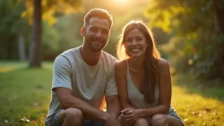 Romantisches Date in einem ruhigen Park in Belize