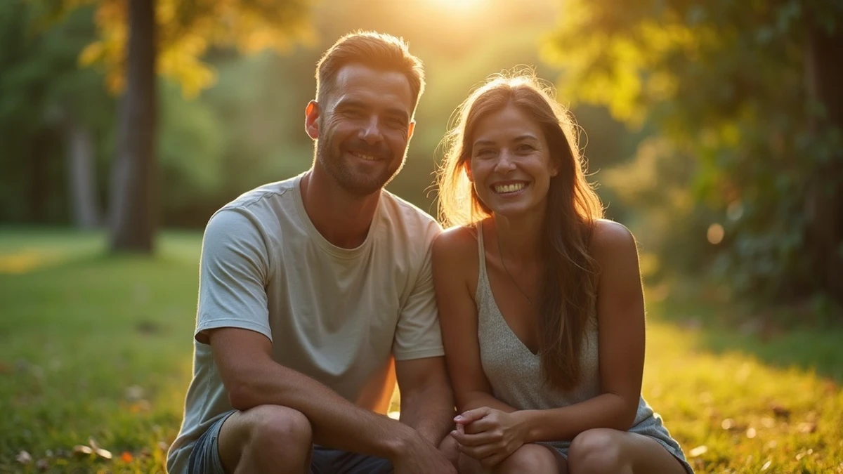 Romantisches Date in einem ruhigen Park in Belize